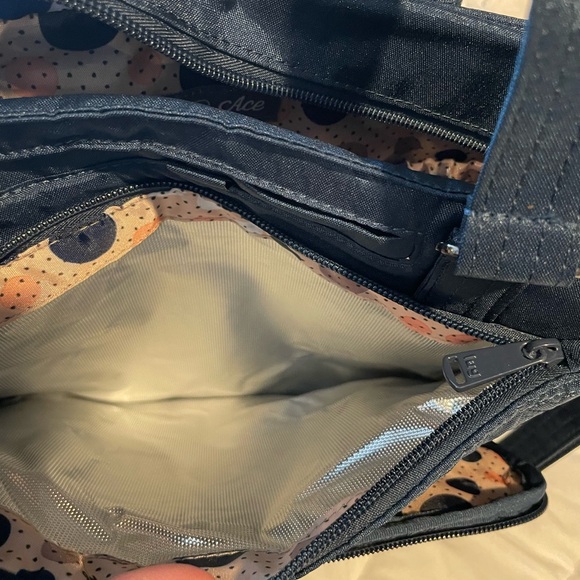 Lug Navy Blue Ace tote/crossbody/backpack - Picture 9 of 10